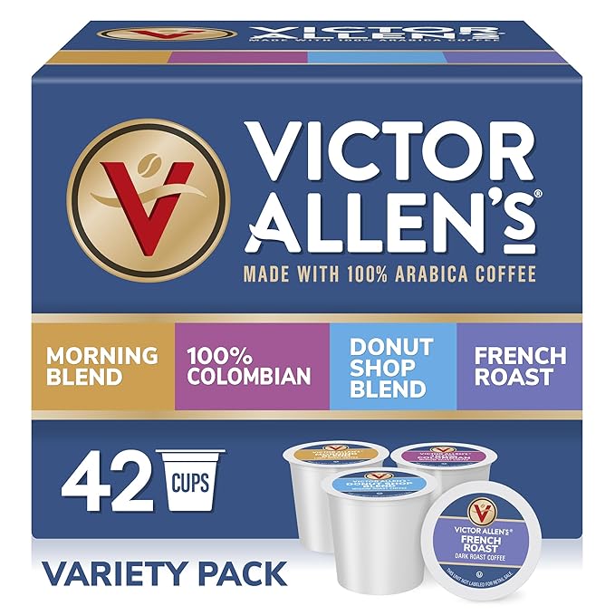 Victor Allen's Coffee Pod Variety Pack – 42 Count