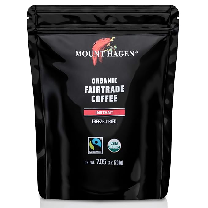 Mount Hagen Organic Instant Coffee – Medium Roast 7.05oz