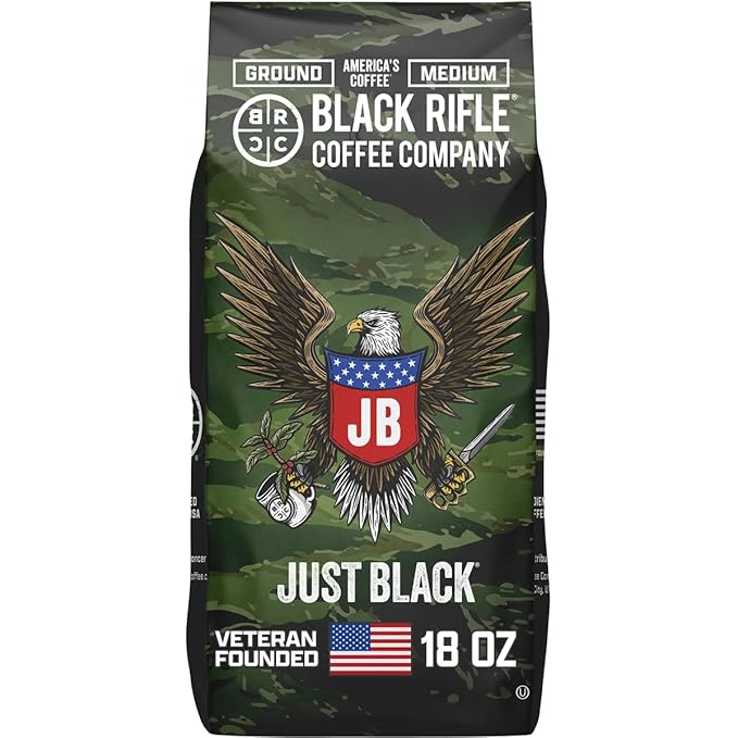 Black Rifle Coffee Company Just Black, 18oz Bag