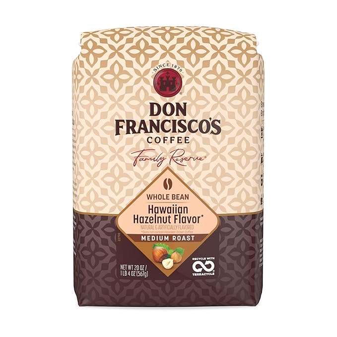 Don Francisco's Hawaiian Hazelnut Whole Bean Coffee